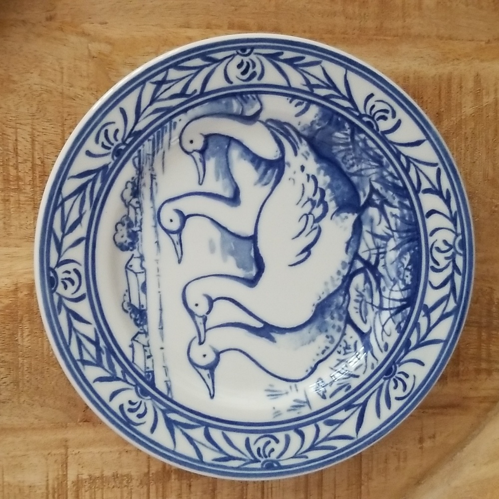 Vintage Williams Sonoma Brittany Salad Plates set of Six - Picture 6 of 15